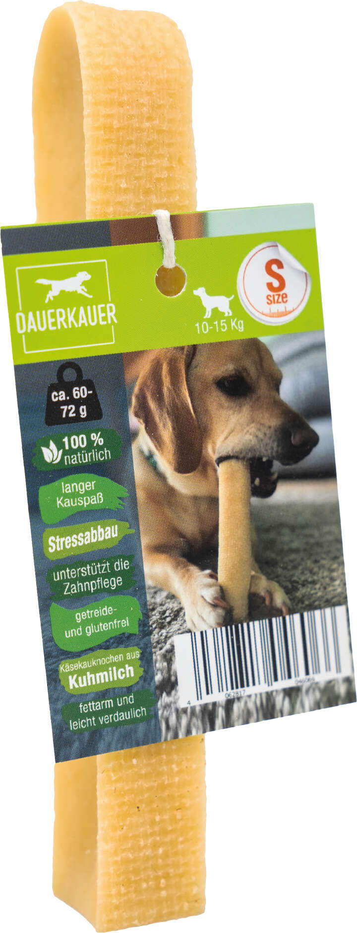 DAUERKAUER Hunde-Käsekauknochen